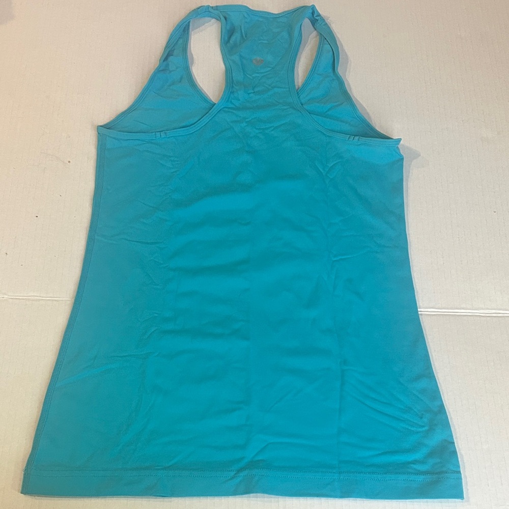 Lululemon Women's Turquoise Racerback Tank Top Size 4
